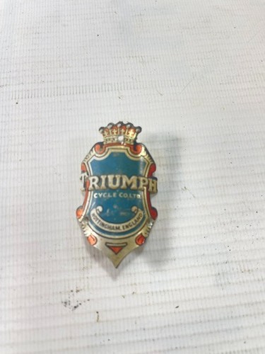 Triumph bicycle frame brass - triumph,