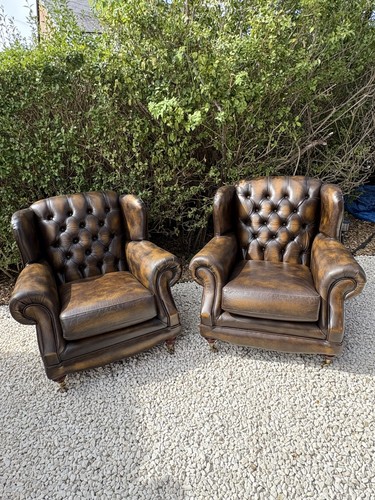 Stunning pair tan leather - stunning,