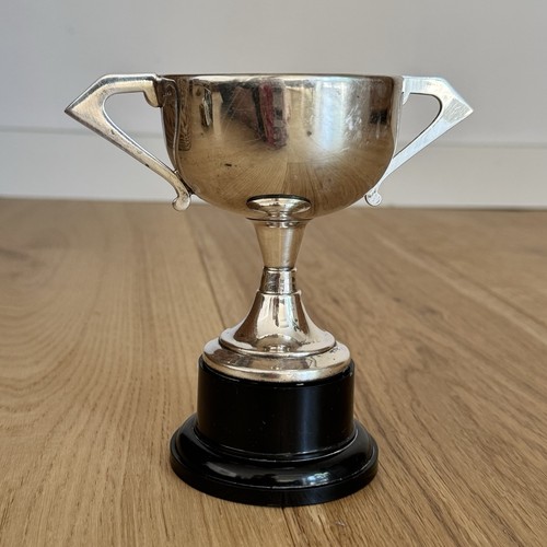 Vintage trophy cup silver - trophy,