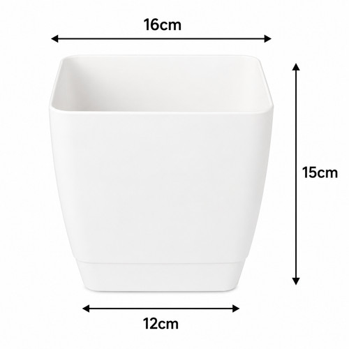 Stylish thick plastic white - plastic,,