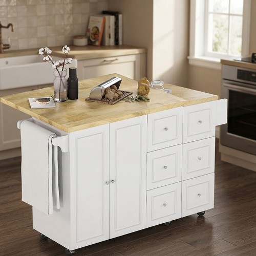Modern mobile kitchen island - modern,