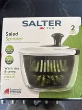 Salter Salad Spinner Easy Use