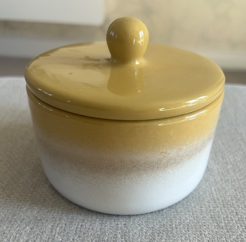 Yellow mustard beige trinket - yellow/mustard/beige,
