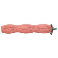 Wavy calcium parrot perch - calcium,