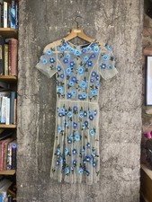 Needle and Thread Women's Sequin Dress Size 8 EU 36 Lovely Embellished By Hand