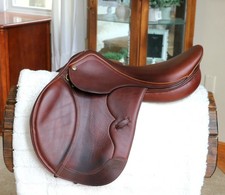 17.5" R Pessoa Rodrigo XCH English Hunter/Jumper Saddle Adjustable Tree