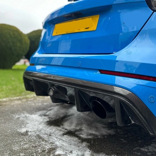 Real carbon fiber - fiber, rear