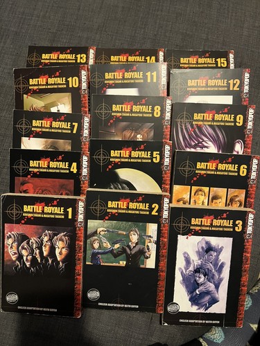 Battle royale manga - manga, complete