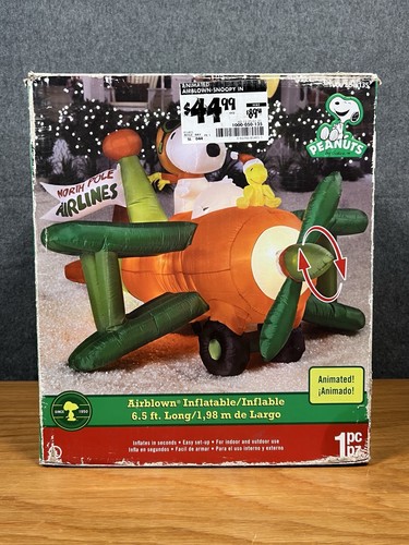 Peanuts snoopy inflatable - peanuts,