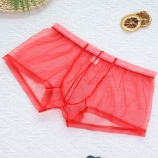 Mens Mesh Boxer Shorts