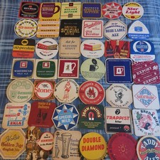 Joblot Vintage Beer Mats.