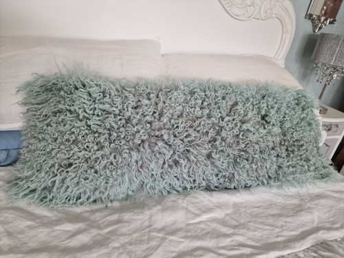 Mongolian sheepskin bolster - mongolian,