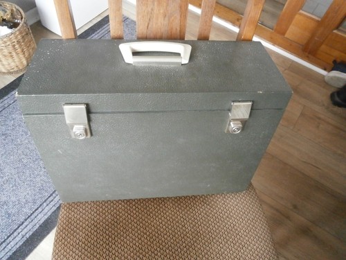 Vintage portable filing - portable,