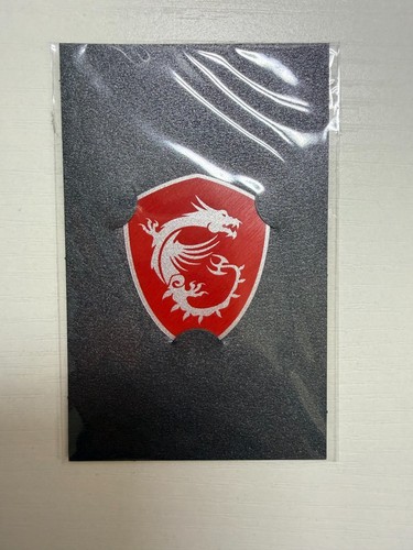 Msi dragon shield logo sticker - msi,
