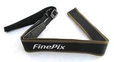 GENUINE BLACK/BROWN FUJIFILM FINEPIX S9500 S9600 DIGITAL BRIDGE CAMERA STRAP