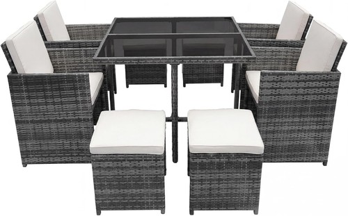 Seater rattan garden dining - 8,
