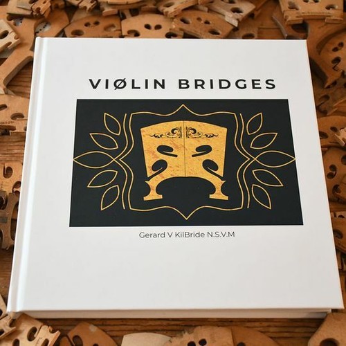 Violin bridges hardback book - hardback,