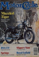 Classic Motorcycle June 1992 TRIUMPH T100, 1936 LEVIS, SUNBEAM, BSA C11 250cc