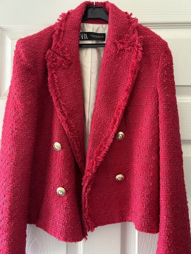 Zara fuchsia hot magenta pink