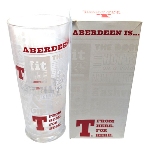 Boxed new aberdeen glass - aberdeen,