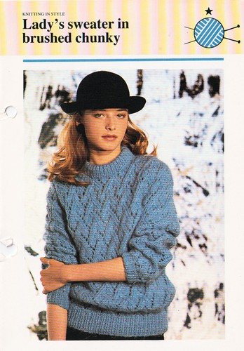 Knitting pattern in - pattern.,