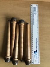 Vintage wooden pirns for