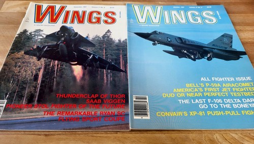 1987 wings magazines - wings, oct