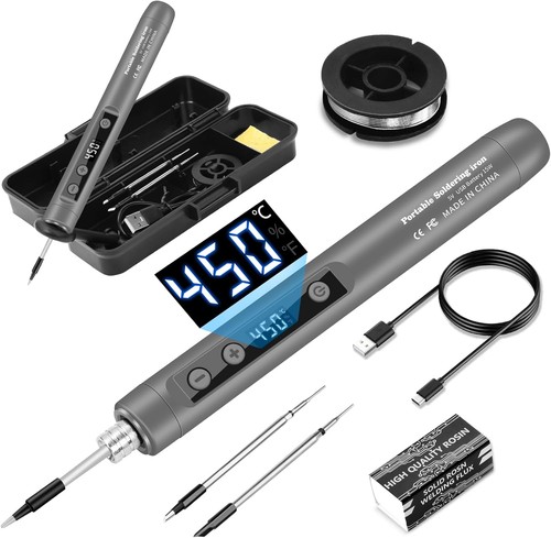 Usb cordless soldering iron - usb-c,