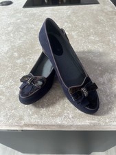 Ladies Navy Ruby Shoo Size 5 .