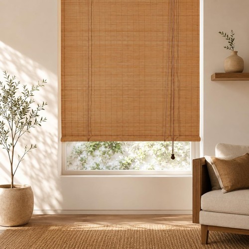 Bamboo blinds drilling - bamboo,