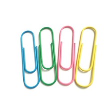  40 Pcs Multicolor Bulldog Clips Coloured Metal Paper Clamps Jumbo Assorted