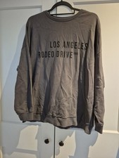 Womens Grey Tesco Jumper F&F Size Large Los Angeles