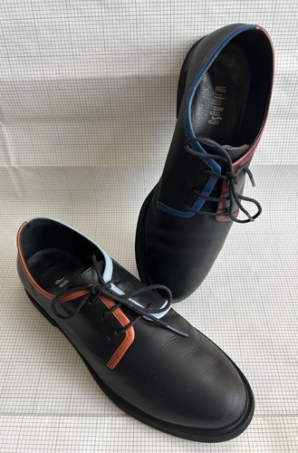 Camper black leather - black,