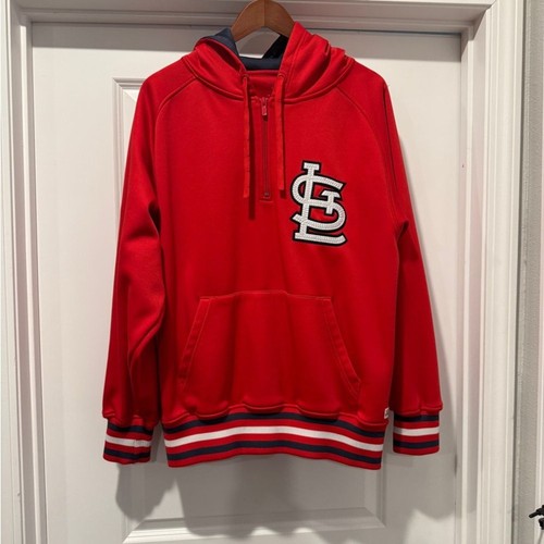 Stussy red hooded sweater with - stussy,