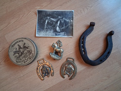 Vintage horse collection - vintage,