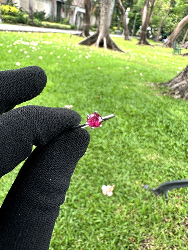 Rubellite tourmaline silver - rubellite,