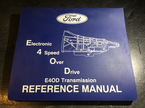 1989 ford e40d transmission - ford,