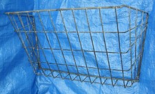 Stubbs Wall-Mount Hay Feeder Rack, Solid heavy-Duty Galvanized, Sheep/Goats etc