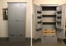 Buckingham Painted Larder Unit Internal Drawers & Spice Racks- Bespoke Available