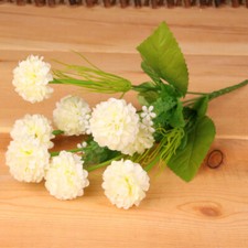 1 Bunch Wedding Artificial Silk Hydrangea Posy Flower Bouquet Home Party Decor