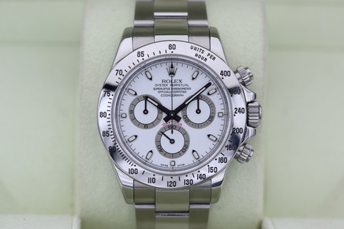 Rolex 116520 white - 116520, daytona