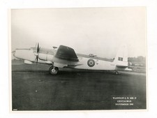 Photograph of Vickers Warwick Mk.II HG348 Bristol Centaurus Engine Nov 1944