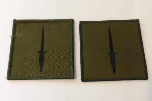 Military cloth badges - military,