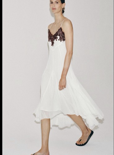 Zara collection white - zara, lace