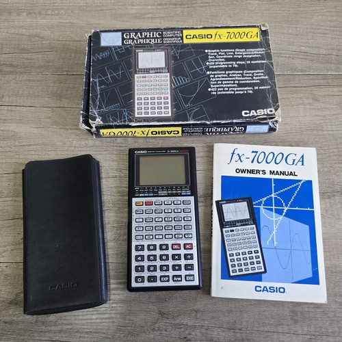 Casio 7000ga graphics - fx-7000ga,