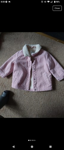 Baby girls pink jacket - girls,
