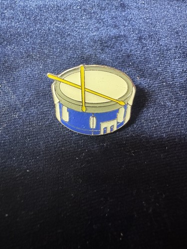 Vintage style blue - side, drum
