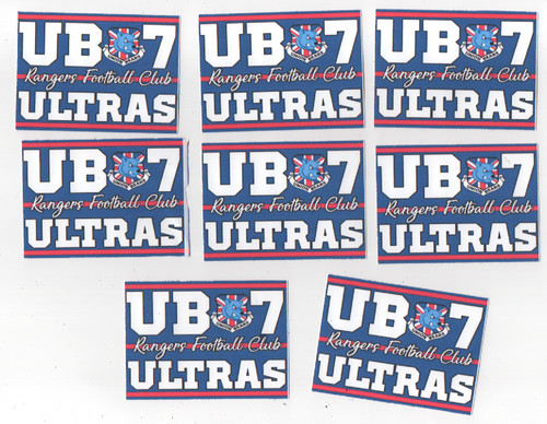 Glasgow rangers x 5 - 50,