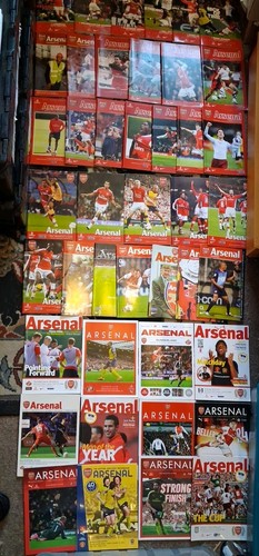 Arsenal programmes - 43,