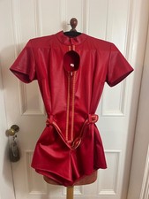Austin Powers 'Red' Girl fancy dress costume size small good/excellent condition